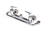 B-0231-CR T&S Brass 8 Wall Mount Faucet, 1/2 Npt Female Inle