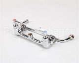 B-0231 T&S Brass Double Pantry Faucet, Wall Mount, 8 Cent