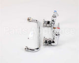 B-0231 T&S Brass Double Pantry Faucet, Wall Mount, 8 Cent