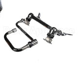 B-0266-CR-SC T&S Brass Dual Pantry Mixing Faucet 8 Wall Mount