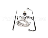 B-0270 T&S Brass Double Pantry Faucet Single Hole Base