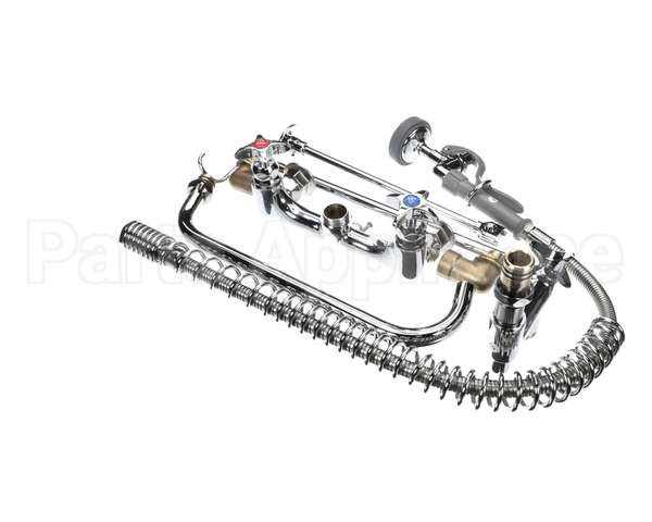 B-0279 T&S Brass Big-Flo Pre-Rinse Unit: 8 Wall Mount, Ad