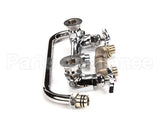 B-0290 T&S Brass Big-Flo Mixing Faucet, 8 Wall Mount, 12