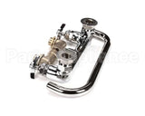 B-0290 T&S Brass Big-Flo Mixing Faucet, 8 Wall Mount, 12