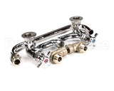 B-0290 T&S Brass Big-Flo Mixing Faucet, 8 Wall Mount, 12