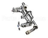 B-0293 T&S Brass Big-Flo Mixing Faucet, 8 Deck Mount, 12