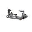 B-0331 T&S Brass Faucet, Wall Mount, 8 Centers, Eternas,