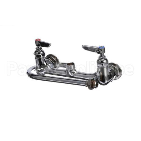 B-0331 T&S Brass Faucet, Wall Mount, 8 Centers, Eternas,