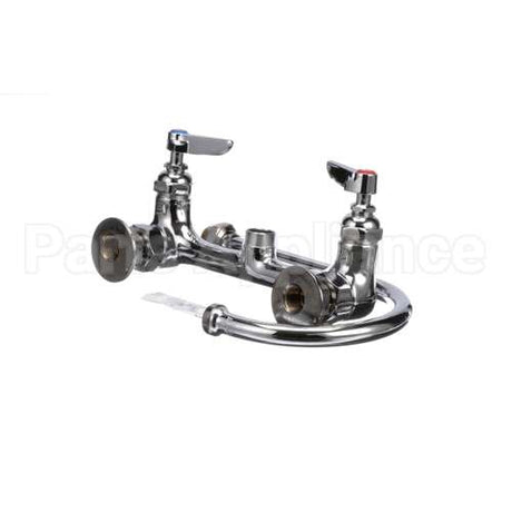 B-0331 T&S Brass Faucet, Wall Mount, 8 Centers, Eternas,