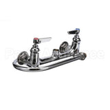B-0331 T&S Brass Faucet, Wall Mount, 8 Centers, Eternas,