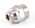 B-0412 T&S Brass Adapter, Rigid To Swivel Adapter