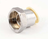 B-0413 T&S Brass Adapter, Swivel To Rigid Adapter