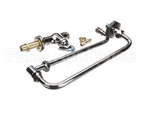 B-0591 T&S Brass Pot Filler, Deck Mount, Single Temp, 24