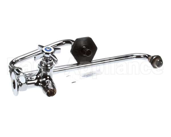 B-0592 T&S Brass Pot Filler, Wall Mount, Single Control,