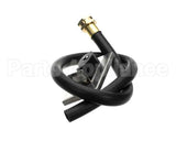 B-0654 T&S Brass Hose Hanger, Stainless Steel, Spring-Loa