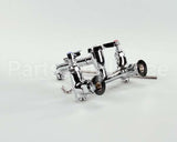 B-0665-BSTP T&S Brass Service Sink Faucet, Wall Mount, 8 Cente