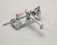 B-0665-BSTR T&S Brass Service Sink Faucet, Wall Mount, 8 Cente