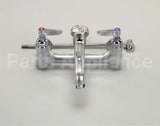 B-0665-BSTR T&S Brass Service Sink Faucet, Wall Mount, 8 Cente