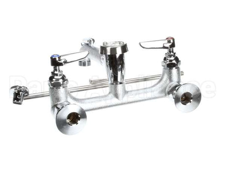B-0665-RGH T&S Brass Service Sink Faucet, Wall Mount, 8 Cente