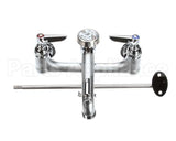 B-0665-RGH T&S Brass Service Sink Faucet, Wall Mount, 8 Cente