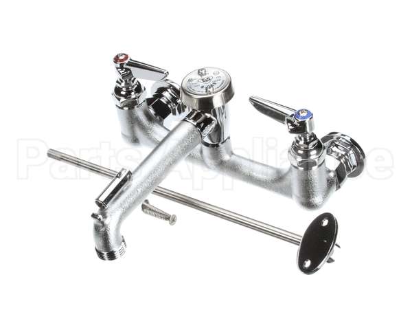 B-0665-RGH T&S Brass Service Sink Faucet, Wall Mount, 8 Cente