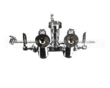 B-0667-POL T&S Brass Service Sink Faucet, Wall Mount, Adjusta