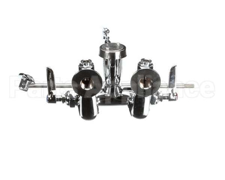 B-0667-POL T&S Brass Service Sink Faucet, Wall Mount, Adjusta