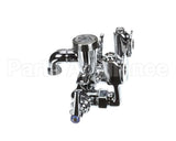 B-0669-POL T&S Brass Service Sink Faucet, Wall Mount, Adjusta