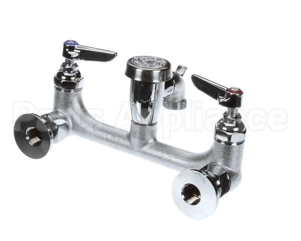 B-0674-RGH T&S Brass Service Sink Faucet, Wall Mount, 8 Cente