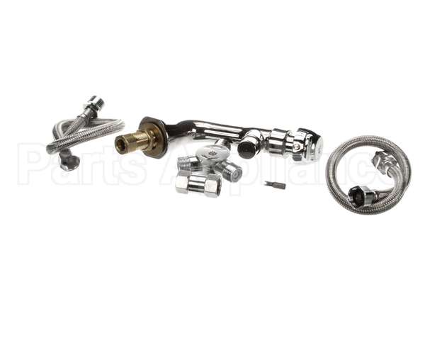 B-0807-PA T&S Brass Single Temp Metering Faucet Pivot Actio
