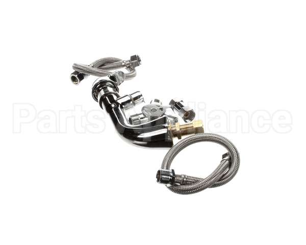B-0807-PA T&S Brass Single Temp Metering Faucet Pivot Actio