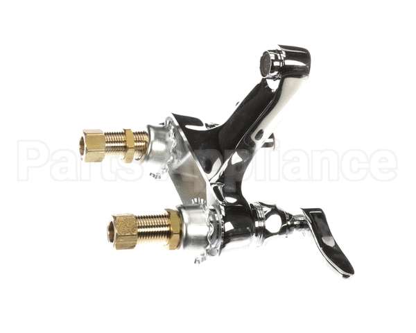 B-0871 T&S Brass Lavatory Faucet, Deck Mount, 4 Centers,