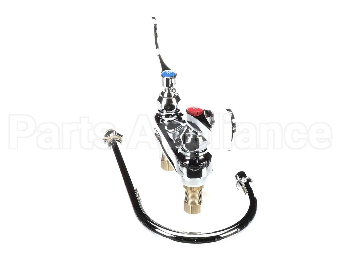 B-0892-122X-LAM T&S Brass Medical Fct, Deck Mt, Swivel/Rigid Goose