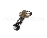 B-1029 T&S Brass Concealed Straight Valve, Slow Self Clos