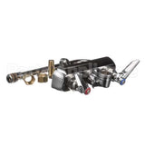 B-1115-132X T&S Brass Workboard Faucet, Wall Mount, 4 Centers,