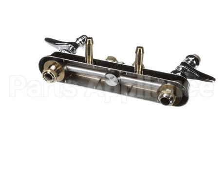 B-1121 T&S Brass Workboard Faucet, Deck Mount, 8 Centers,