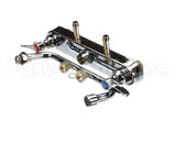 B-1121 T&S Brass Workboard Faucet, Deck Mount, 8 Centers,