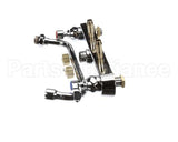 B-1121 T&S Brass Workboard Faucet, Deck Mount, 8 Centers,