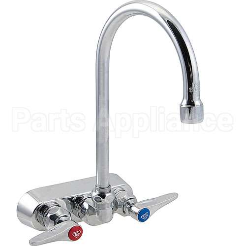 B-1145 Compatible TS Brass Faucet, 4In.splash Mnt/W9