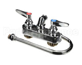 B-1146-02A T&S Brass Workboard Faucet, 4 Wall Mount, 017907-4