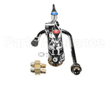 B-1146-02A T&S Brass Workboard Faucet, 4 Wall Mount, 017907-4