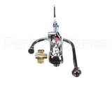 B-1146-04 T&S Brass Workboard Faucet, Wall Mount, 4 Centers,