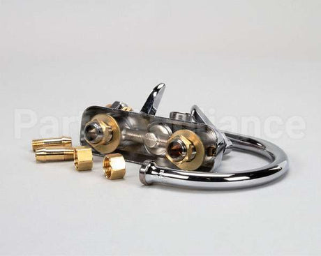 B-1146 T&S Brass Workboard Faucet, 4 Wall Mount, 133X Swi