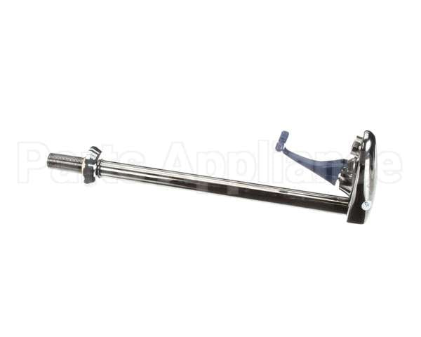 B-1210-12 T&S Brass Glass Filler, 12 Deck Mount Pedestal, 1/