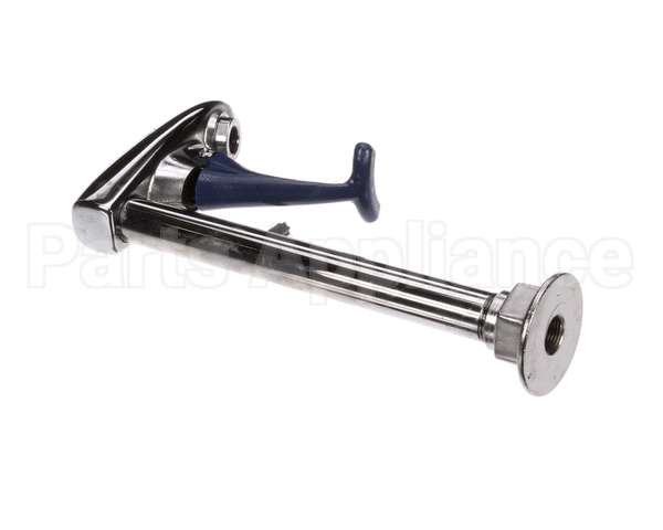 B-1220 T&S Brass Glass Filler, 8 Deck Mount Pedestal, 3/8