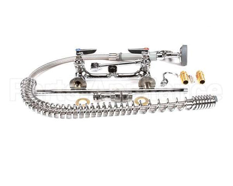 B-2278 T&S Brass Prerinse 8 Wall Mount Base Vacuum Bre