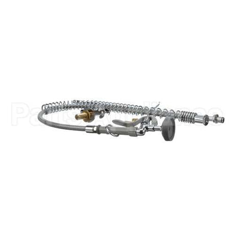 B-2285 T&S Brass Pre-Rinse, Spring Action, Deck Mount, Si