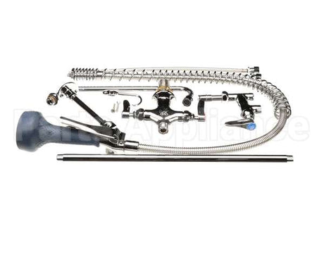 B-2338-08 T&S Brass Prerinse Unit: Single Hole Base Wall B