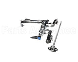 B-2345 T&S Brass Service Sink Faucet, Polished Chrome Fin