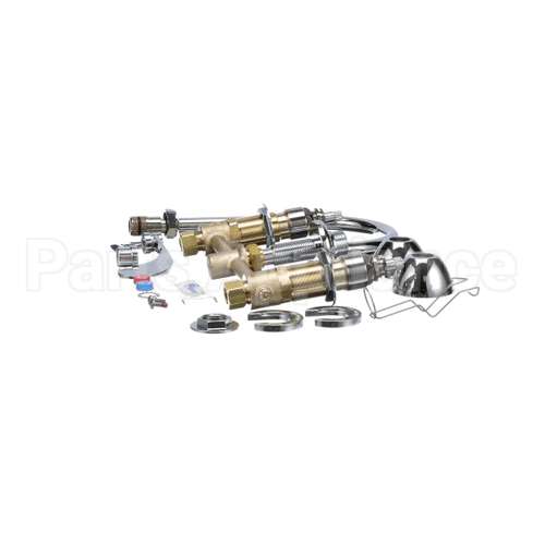 B-2866-05 T&S Brass Medical Faucet, 8 Centers, Swivel/Rigid